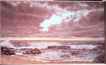 seascape with dark clouds